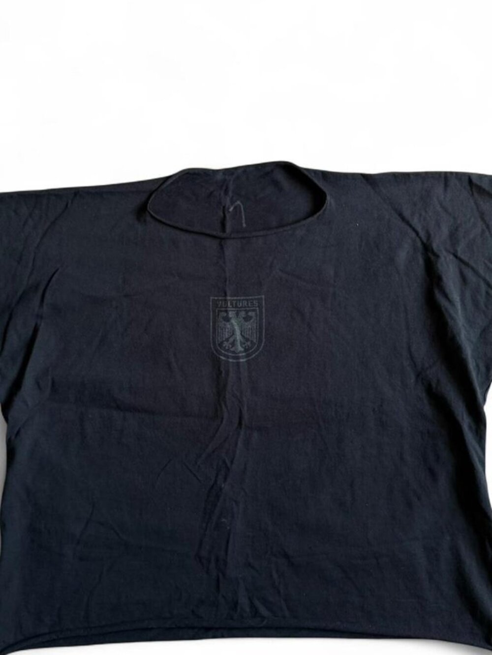 Yeezy Vultures Boxy T-Shirt - Black Kanye West Merch - Size 1 - Authentic